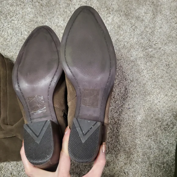 Aldo Brown Suede Over-the-Knee Boots | Thigh High | Size 10 - Picture 7 of 10